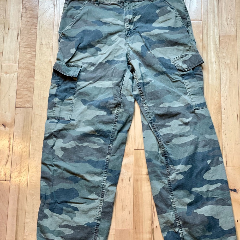 RSQ Men's Camouflage Cargo Pants